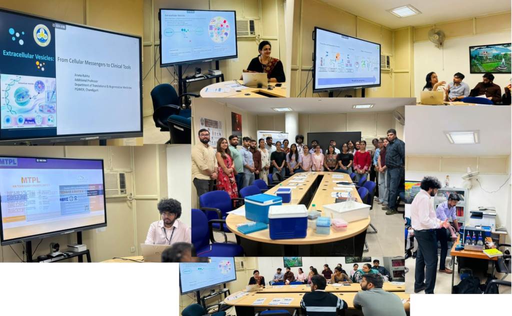 PU Organizes SeminarcumWorkshop on Extracellular Vesicles and Stem Cell Secretome
